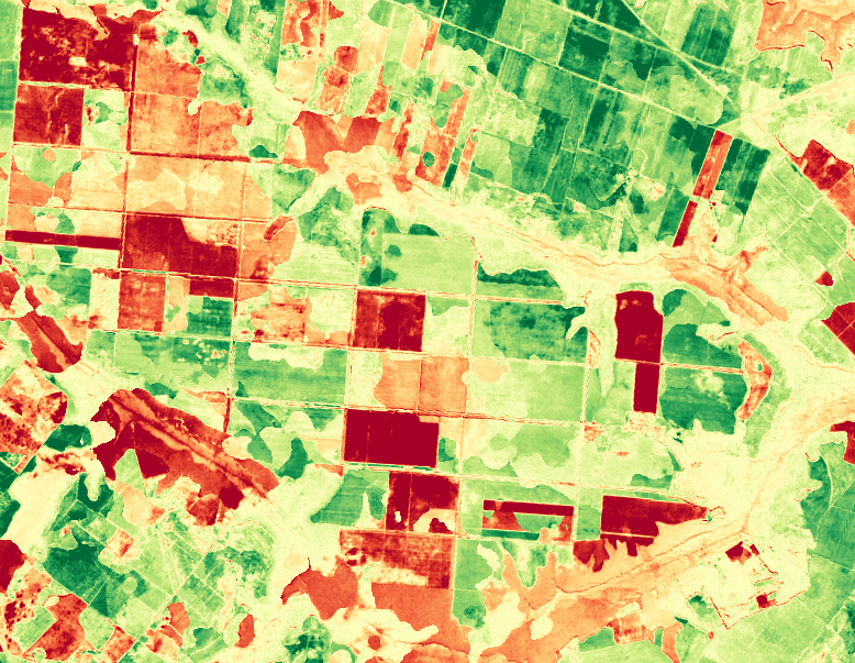 Mapa de Diferença entre Janeiro e Fevereiro de 2025